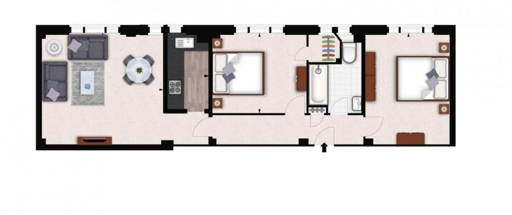 Floorplan for Hill Street, London