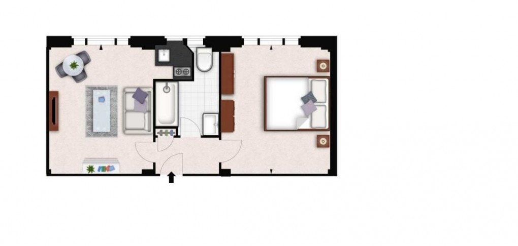 Floorplan for Hill Street, London