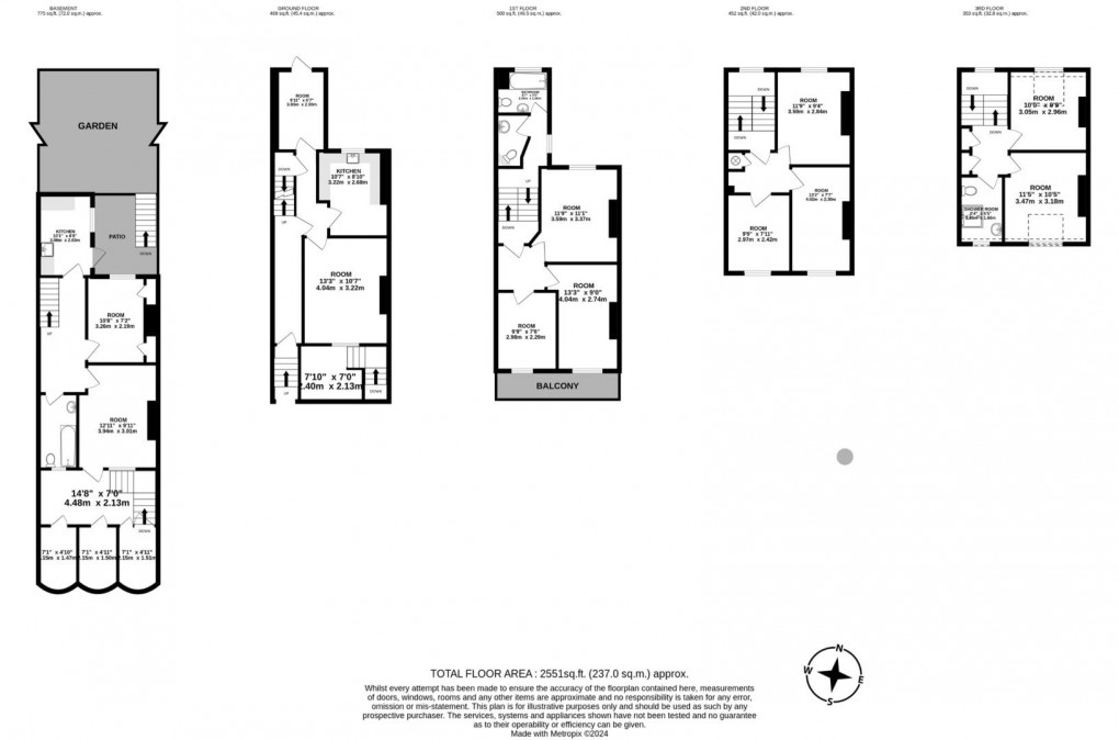 Floorplan for Delaney street, Camden